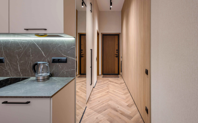 Апартаменты Светлана Парк ApartAmore с кухней