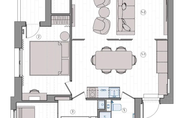 Квартира Семейная премиум-класса