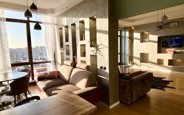 2-Komnatnye Lyuks s Vidom na Kreml i Kazanku Apartments