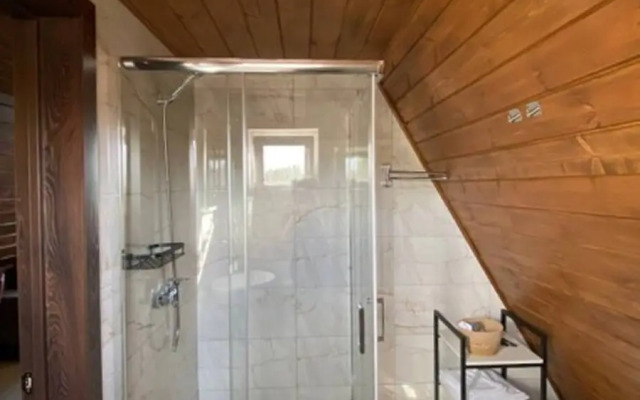 A-Frame S Chanom Korichnevy 2 Private house