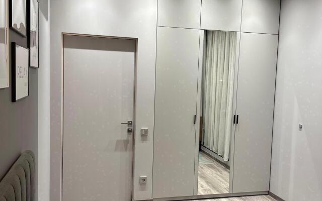 Апартаменты Охта Парк Adventure Де Люкс с сауной