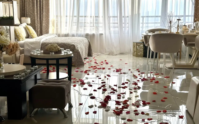 Апартаменты Атмосфера комфорта студия Капучино с дизайнерским ремонтом