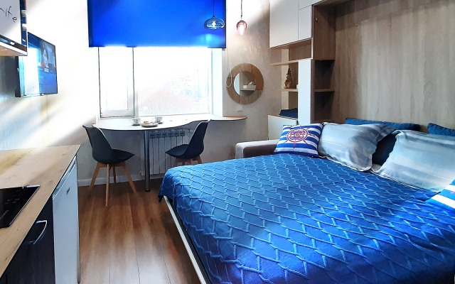 Апартаменты Двухместная студия с кухней Волна