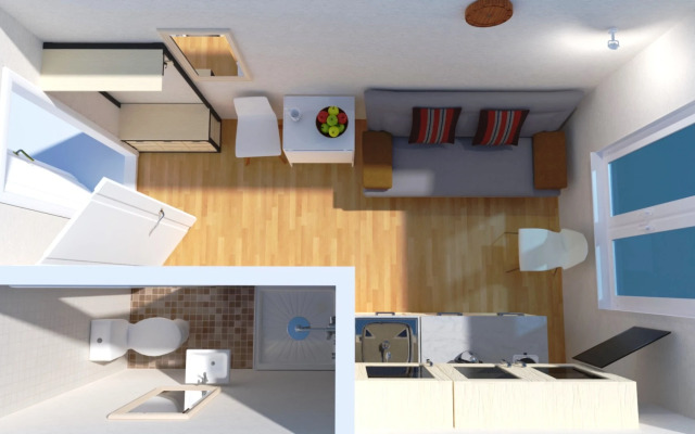 Апартаменты КвартириС 1 на Октябрьском Поле