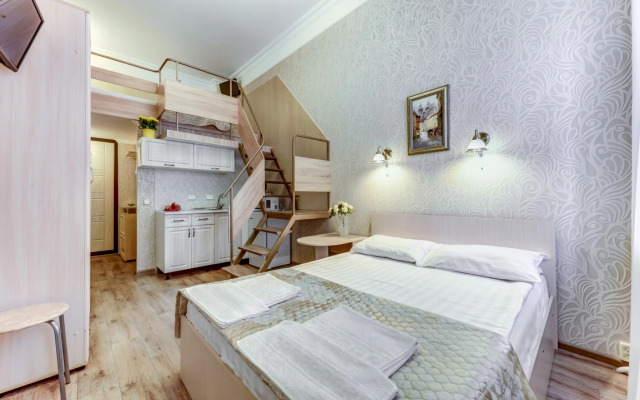 Апартаменты Четырехместные Дуплекс Любимый Город