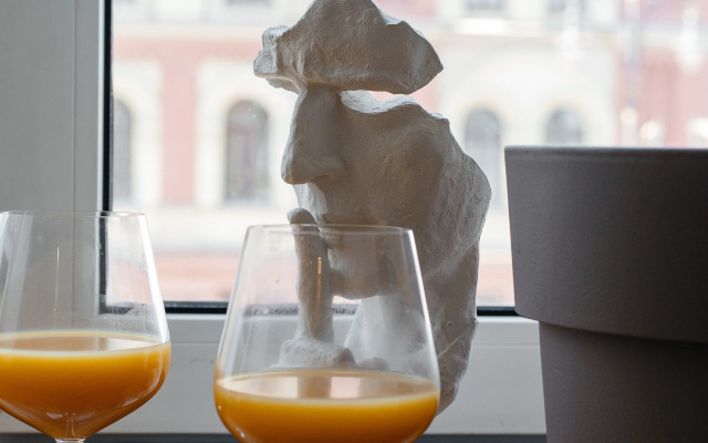 Апартаменты ApartH Deluxe с кухней и видом на Неву