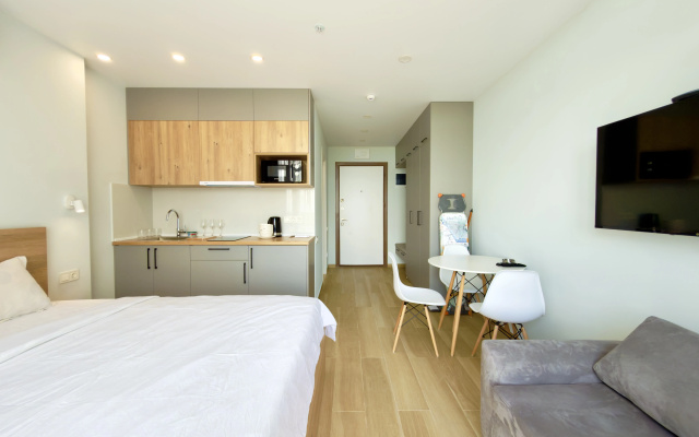 Апартаменты Lemon garden sea view