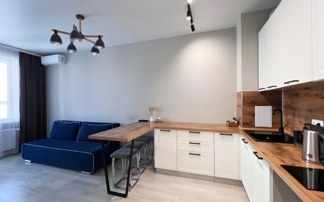 Апартаменты Новая уютная двухкомнатная квартира в Краснодаре