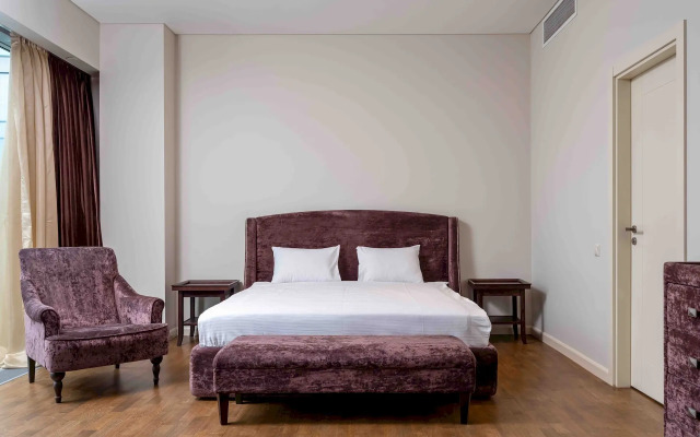 Moskva Siti Global uglovoy vid 54 etazh 3 komnaty Apartments