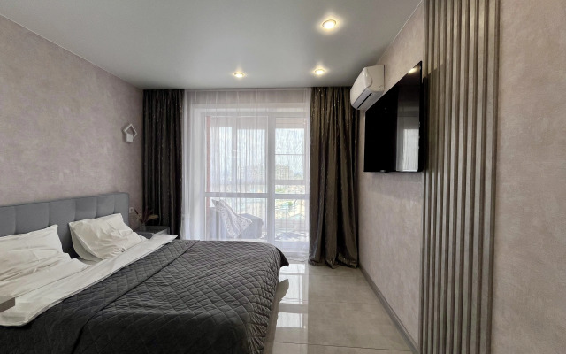 Квартира Стильная Квартира-студия с Кондиционером Возле Аэропорта