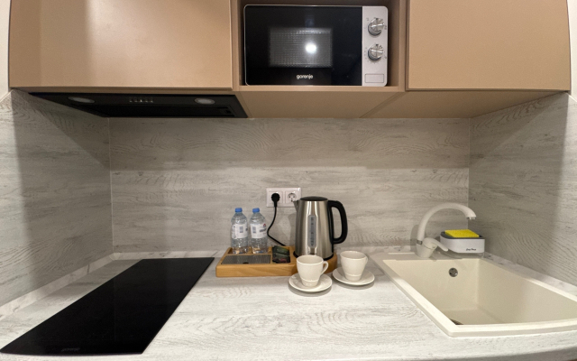 Апартаменты в отеле Mirror Light в живописном районе Сочи