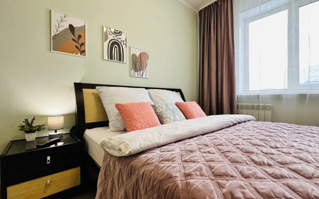 Квартира Уютная трехкомнатная квартира у Пермского зоопарка