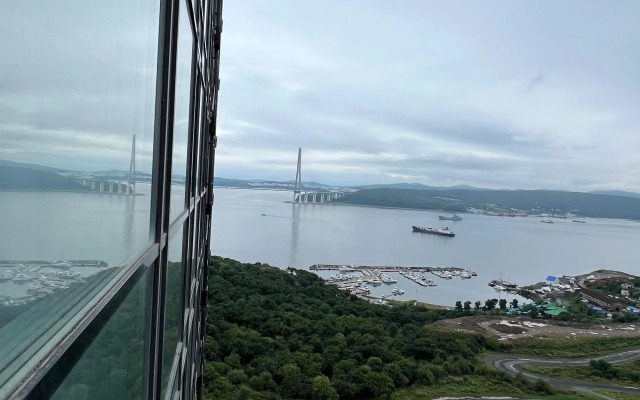 Studiya s Shikarnym Vidom na More Flat