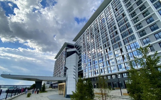 Dvukhkomnatnaya Studiya S Panoramnym Vidom Na R. Ob Apartments