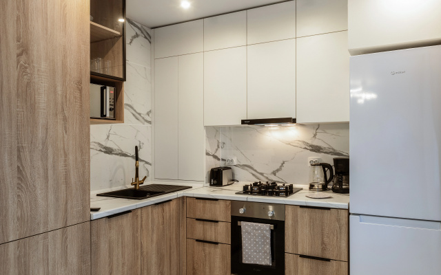 Apartamenty GLOBALSTAY 2-h Komnatnaa kvartira s Saunoj na Nabereznoj Dnepra