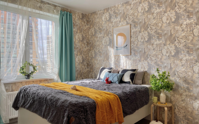 Просторная квартира Sunmarine  на метро Солнцево