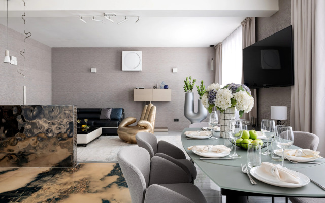 Квартира GM Apartments Трехкомнатные на Новинском бульваре