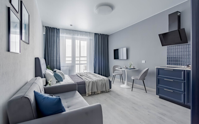 Navy na Vasilyevskom Ostrove Satin Home Apartment