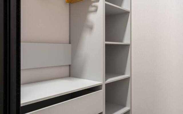 Квартира в синих тонах