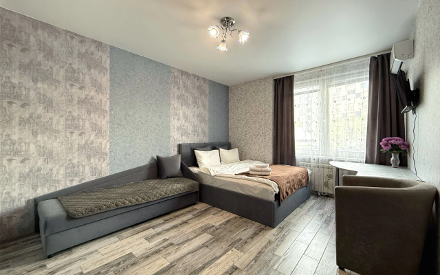 Апартаменты 2-комнатные HomeApart Скрыганова 4Д