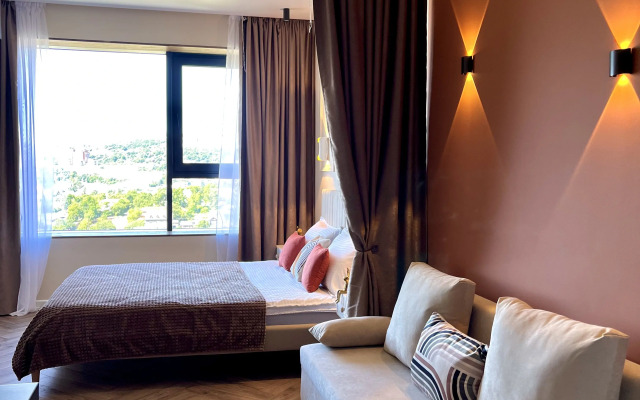 Studiya Druzyya s panoramnym vidom Flat