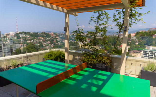 Studiya v elitnom ZHK Metropol' ot LetoApart Apartments