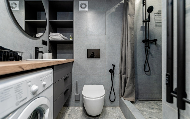 Апартаменты Эстетская студия Zen Home со вторым этажом