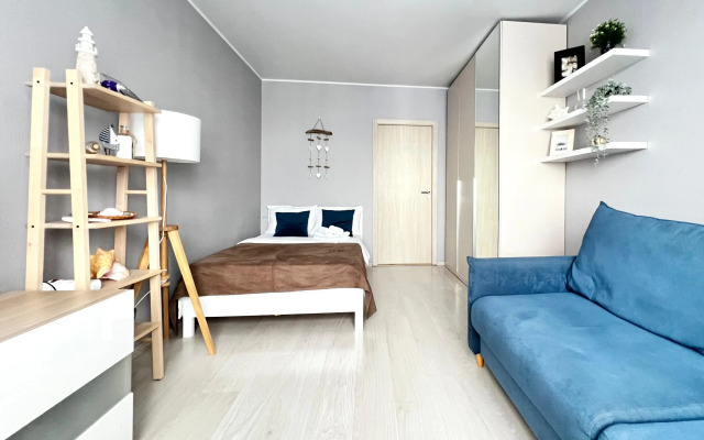 Апартаменты Морской Фасад с Видом на Город