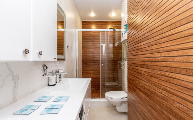 Abri Luxe v Sochi s vidom na more v ZHK Oktyabr'skij na Mamajke Apartments