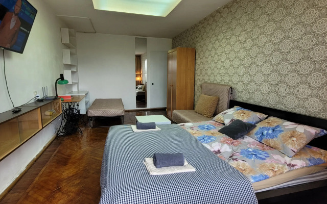 Svetlaya uyutnaya s panoramnym vidom Flat