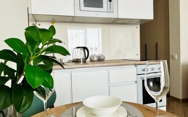 Квартира Студия для двоих MoonRoom72 в Европейском