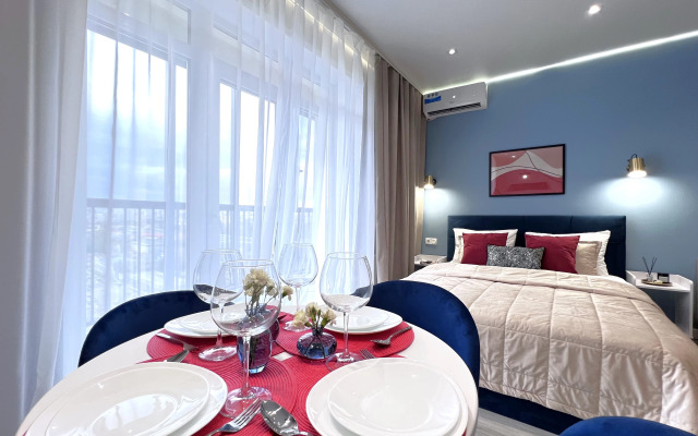 Квартира СОЧНАЯ СТУДИЯ НА 20м ВИДОДВОМ ЭТАЖЕ