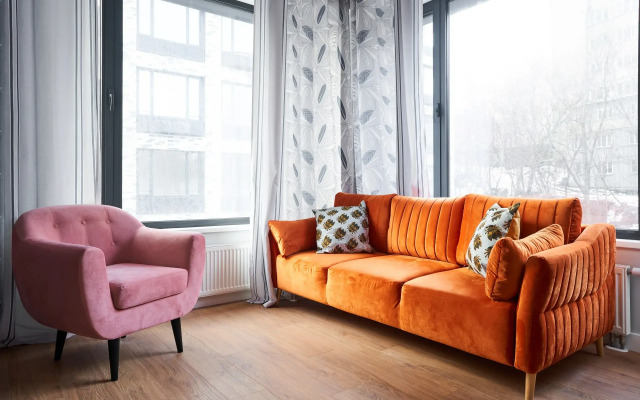 Квартира с двумя спальнями Новоданиловская 8