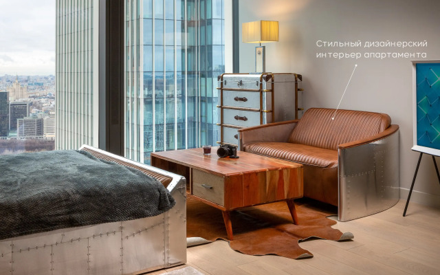 Апартаменты Москва Сити дизайн студия 40 этаж