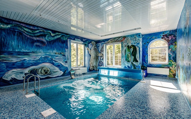 Shikarny Dom V Aprelevke S Basseynom I Saunoy Private house
