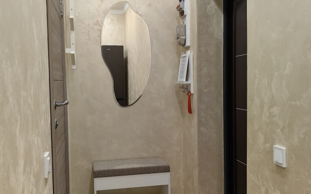 V samom serdtse goroda Zelenogradska Flat