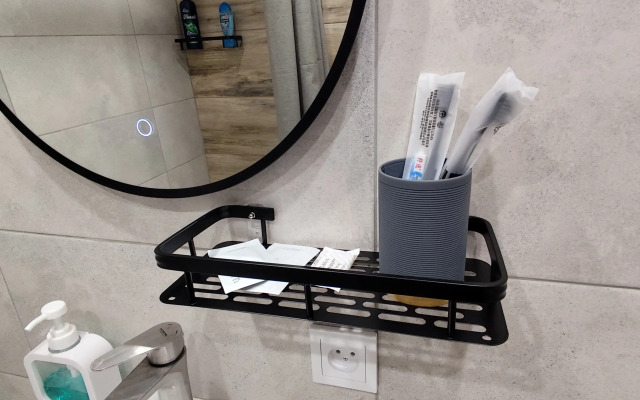 Квартира с балконом с WiFi и кондиционером в центре города на 3 этаже