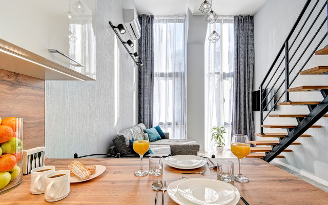 Апартаменты двухуровневые на Мамайке