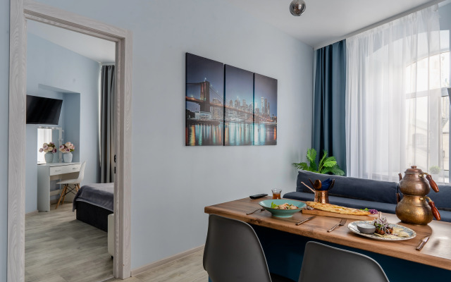 Апартаменты Новые Двухкомнатные с видом на Покровку №3