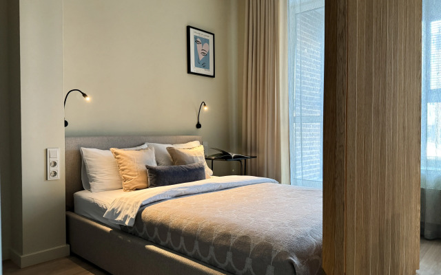 Апартаменты Viva в Центре у Набережной с Балконом