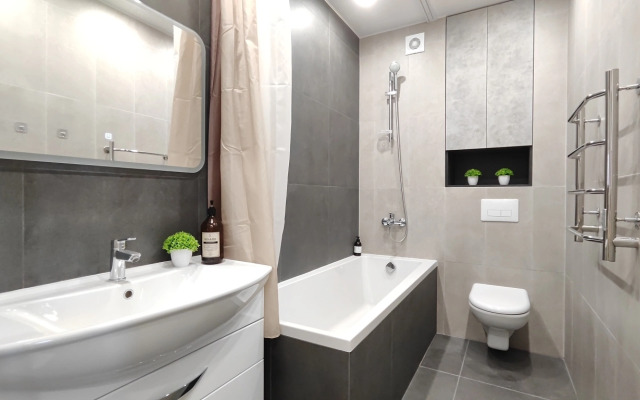 Апартаменты Panda Home в центре в ЖК Сердце Сибири