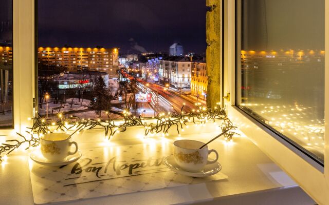 Studio v Tsentre s Vidom na Gorod Rumer Apartments