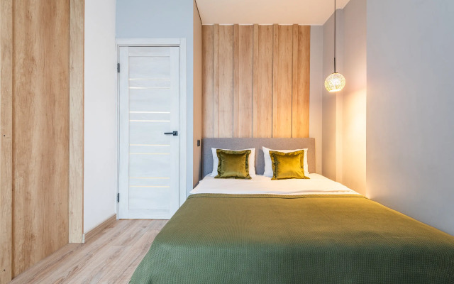 Квартира на сутки Маяк Минск Кухня объединена с жилой зоной Отдельная спальня Wi-Fi Кондиционер Отчётные документы