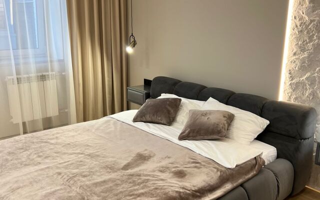 Dizaynerskaya v stile Loft Flat