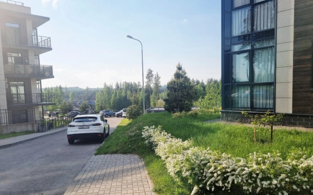 Квартира с Террасой рядом с Охта Парком