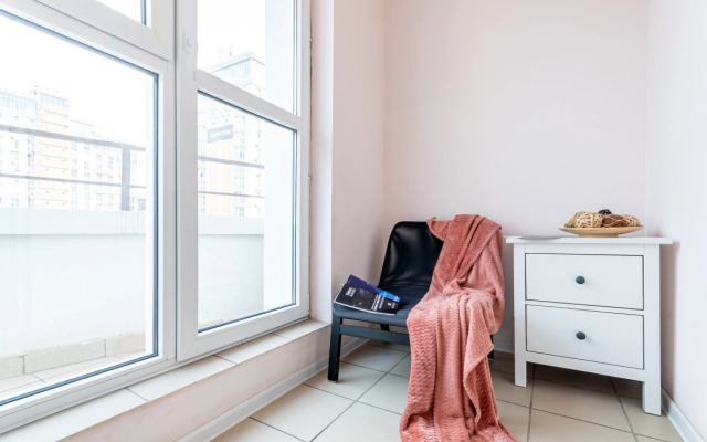 Апартаменты Студия с Балконом и Красивым Видом Юг-Апарт