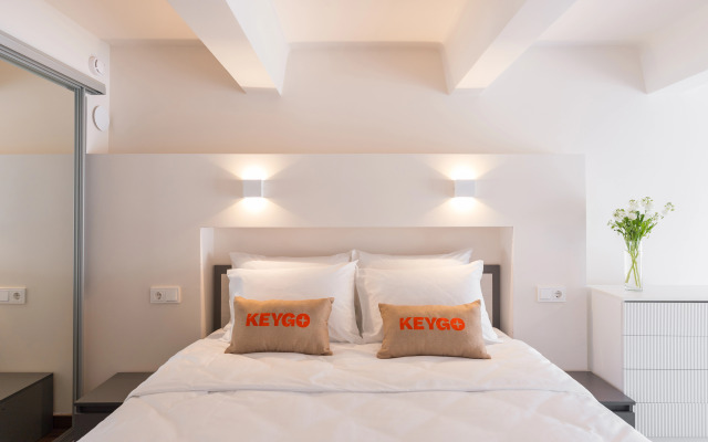 Апартаменты KeyGo 1002 Студия  Рядом с метро Марьина Роща