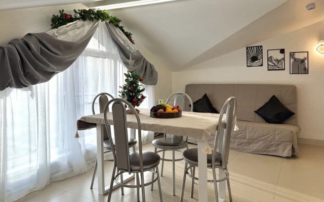 Апартаменты 1 Стандарт на мансардном этаже