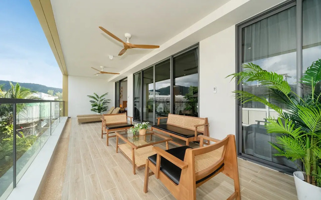 Апартаменты 2-к в Laguna 5 минут до пляжа