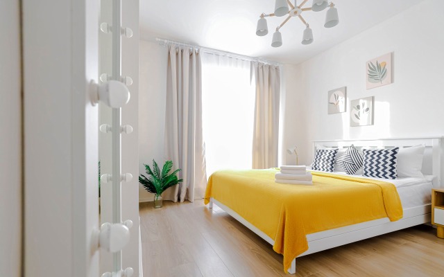 Lalapart Skandy House Solnechnaya Dvushka v 10minutah ot m Savyolovskaya Apartments